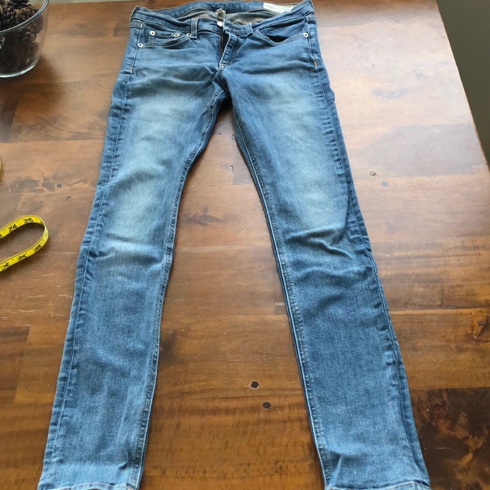 rag & bone skinny jeans size 28